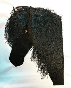 Hest der er specieldesignet ud fra 1 foto